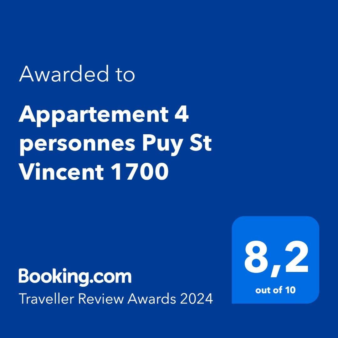 Appartement 4 Personnes Puy St Vincent 1700 Puy-Saint-Vincent Eksteriør bilde